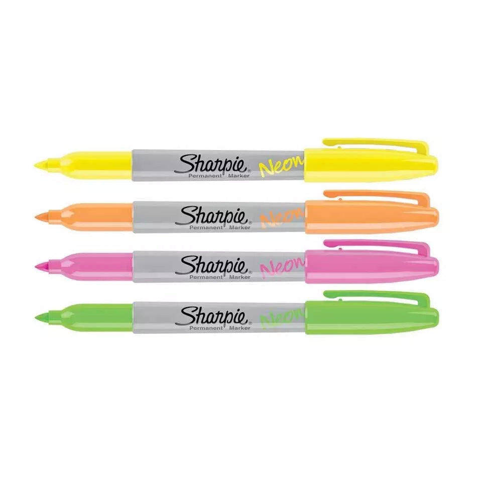 Sharpie Neon Colors Marker Blister Pack