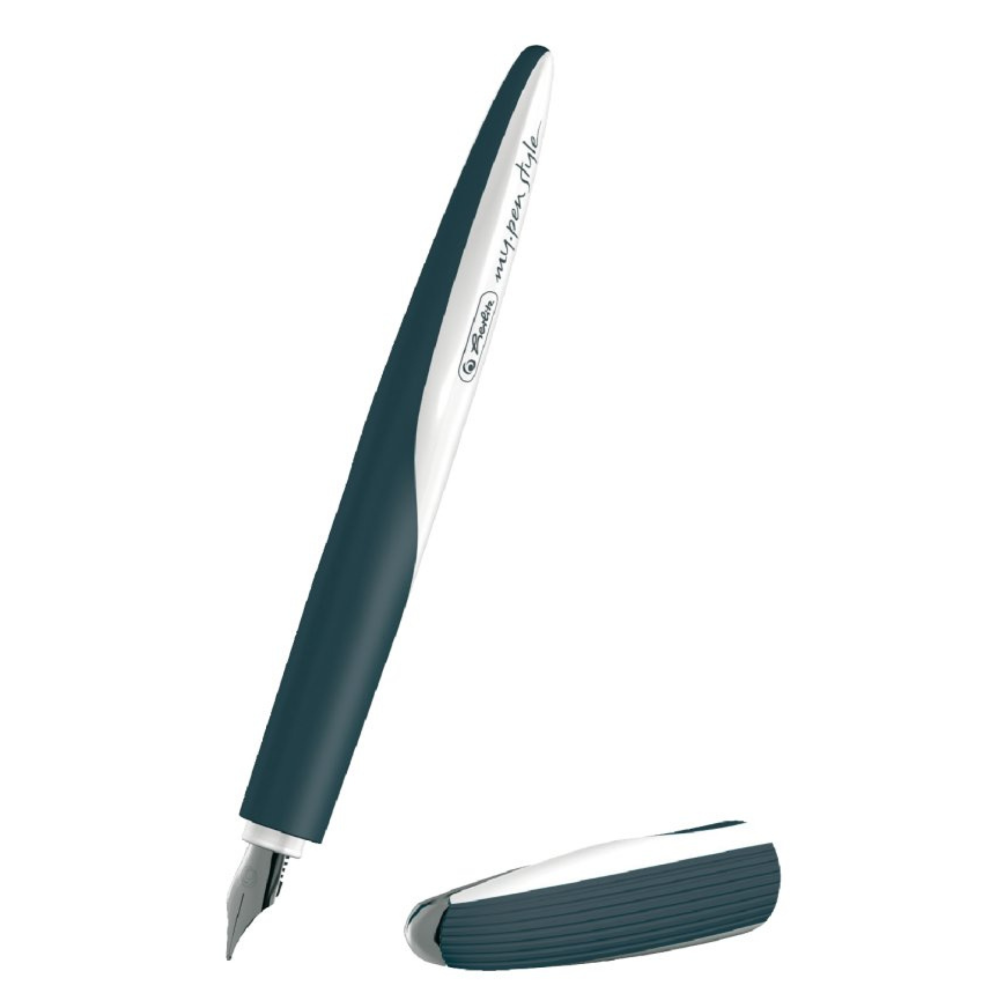 Herlitz My Pen Style Fountain Pen Dark Shale