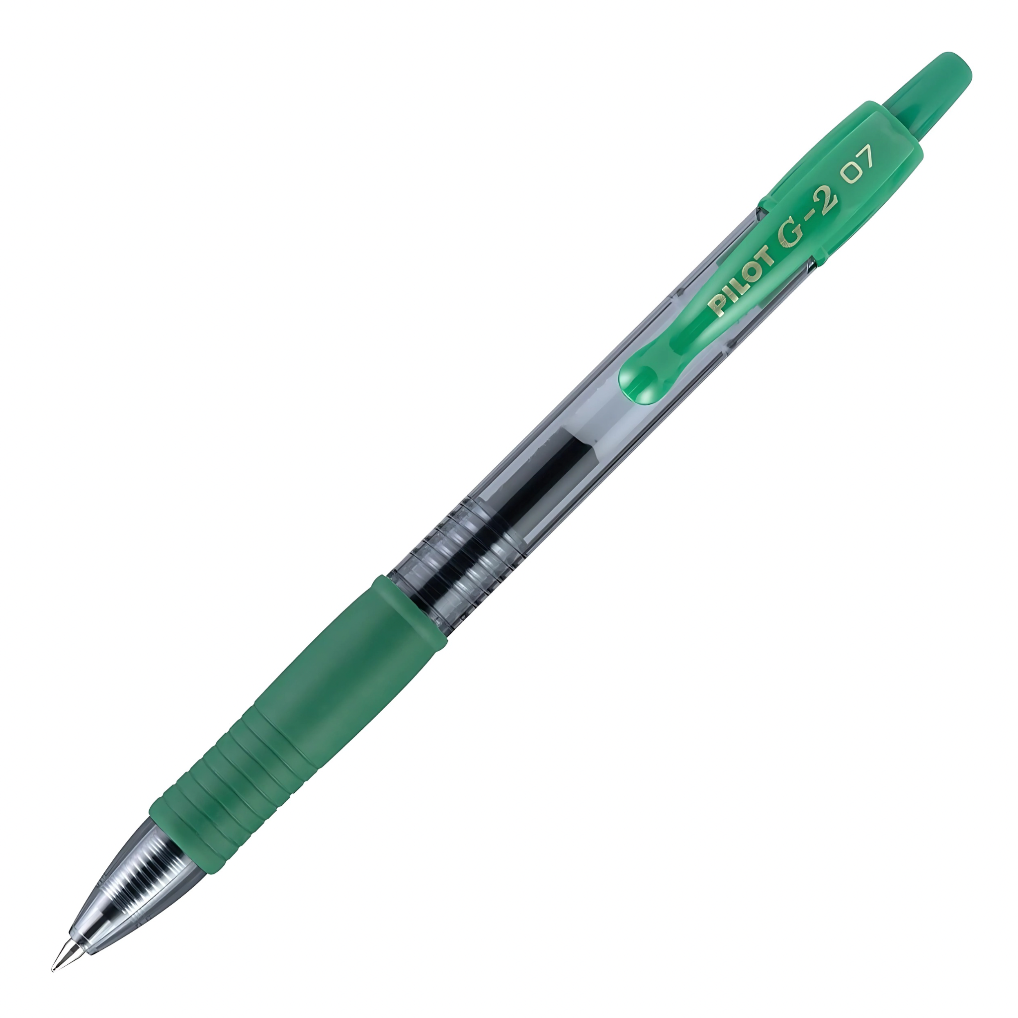 Pilot G2 0.7 Gel Pen Blue Black (Green Body) Pack of 6