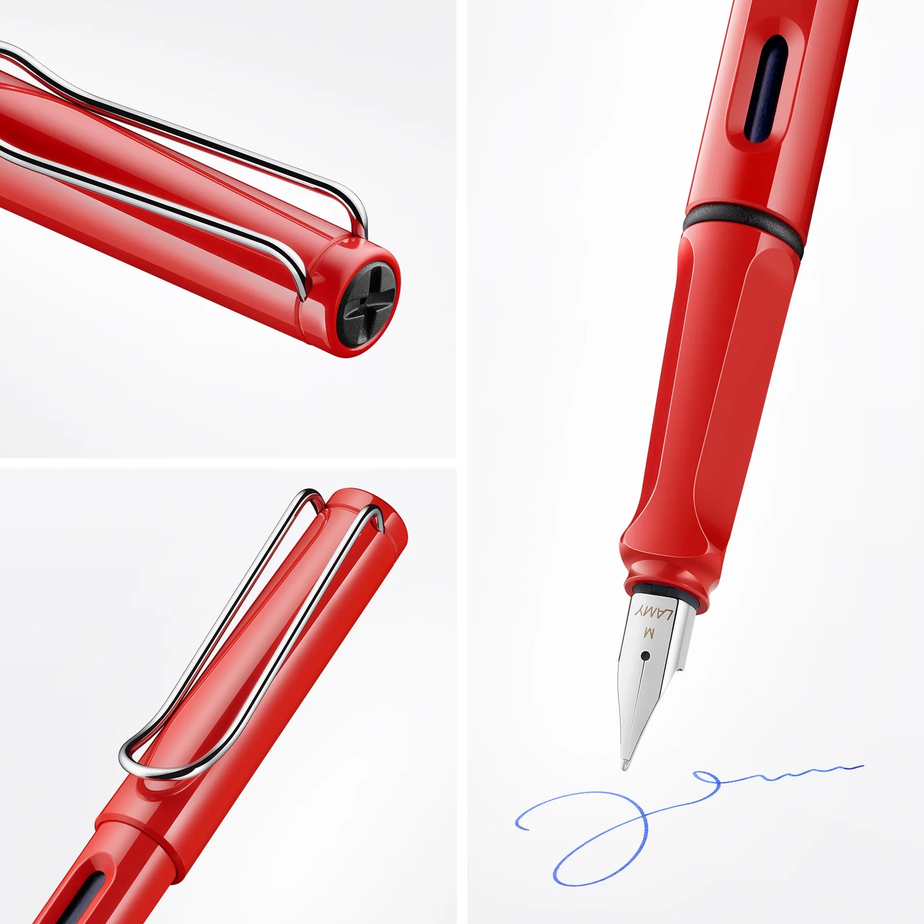 Lamy Safari Fountain Pen Red