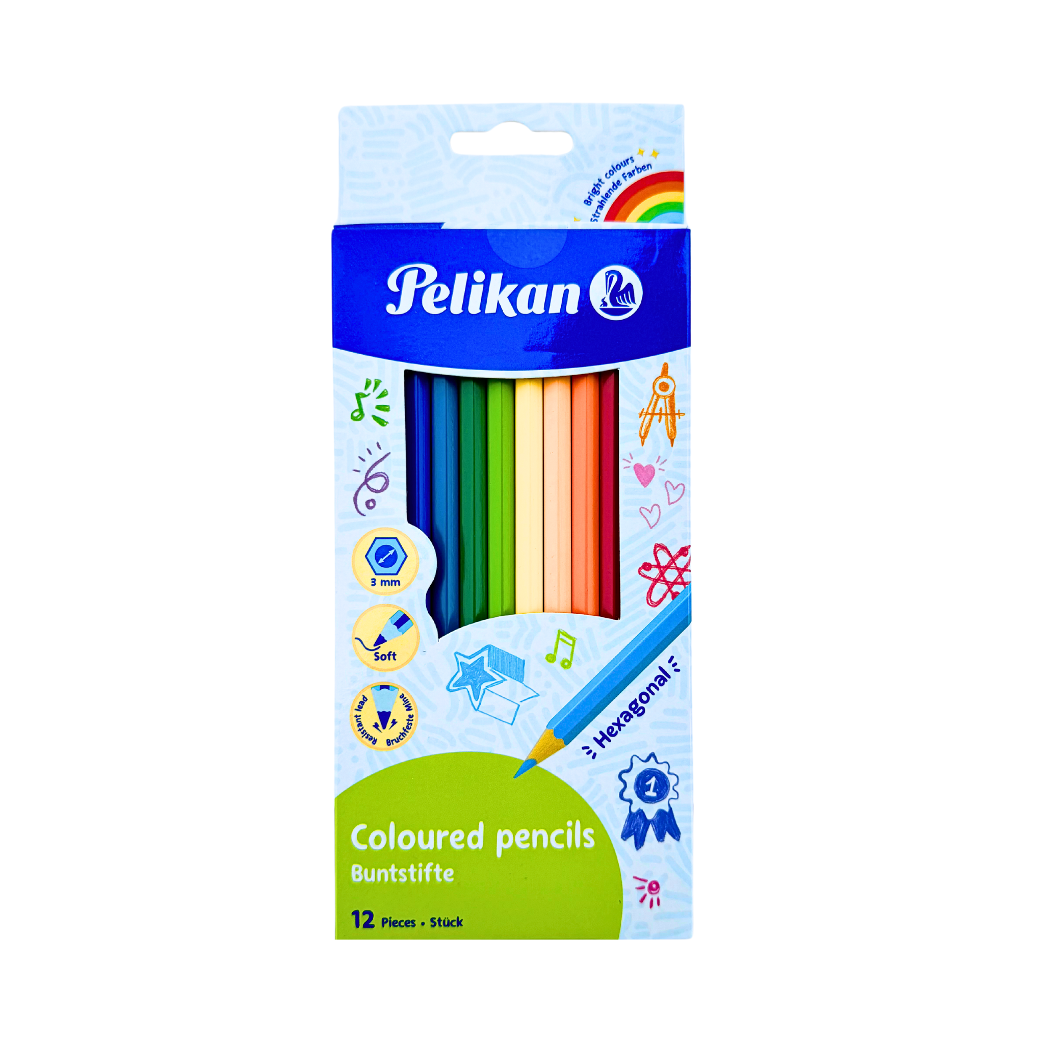 Pelikan Color Pencil 12 Pcs Box