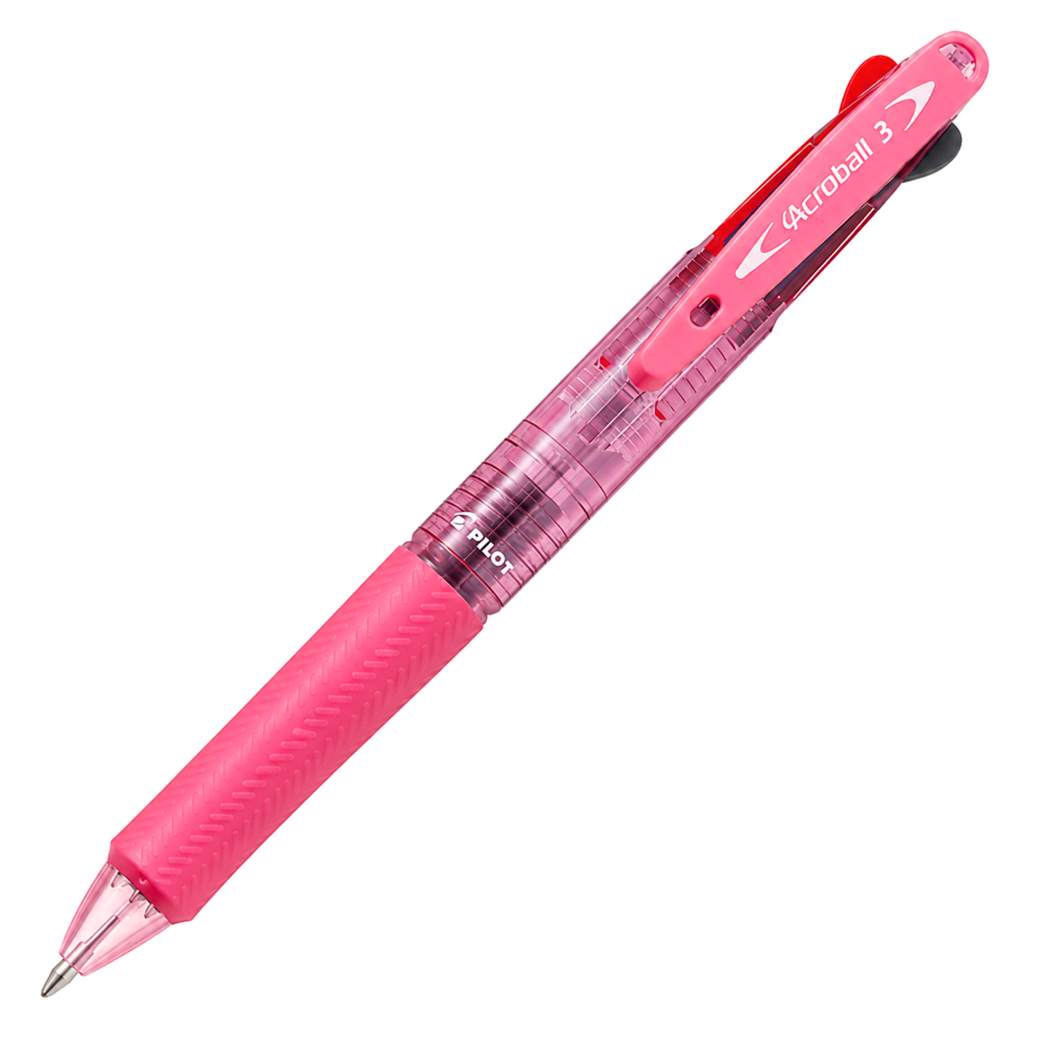 Pilot Acroball 3 Hybrid Multi-function Ballpoint Pen Soft Pink