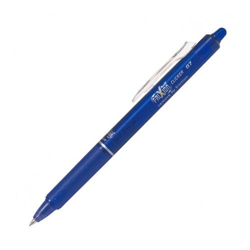 Pilot Frixion Clicker 0.7 Erasable Roller Gel Pen Blue