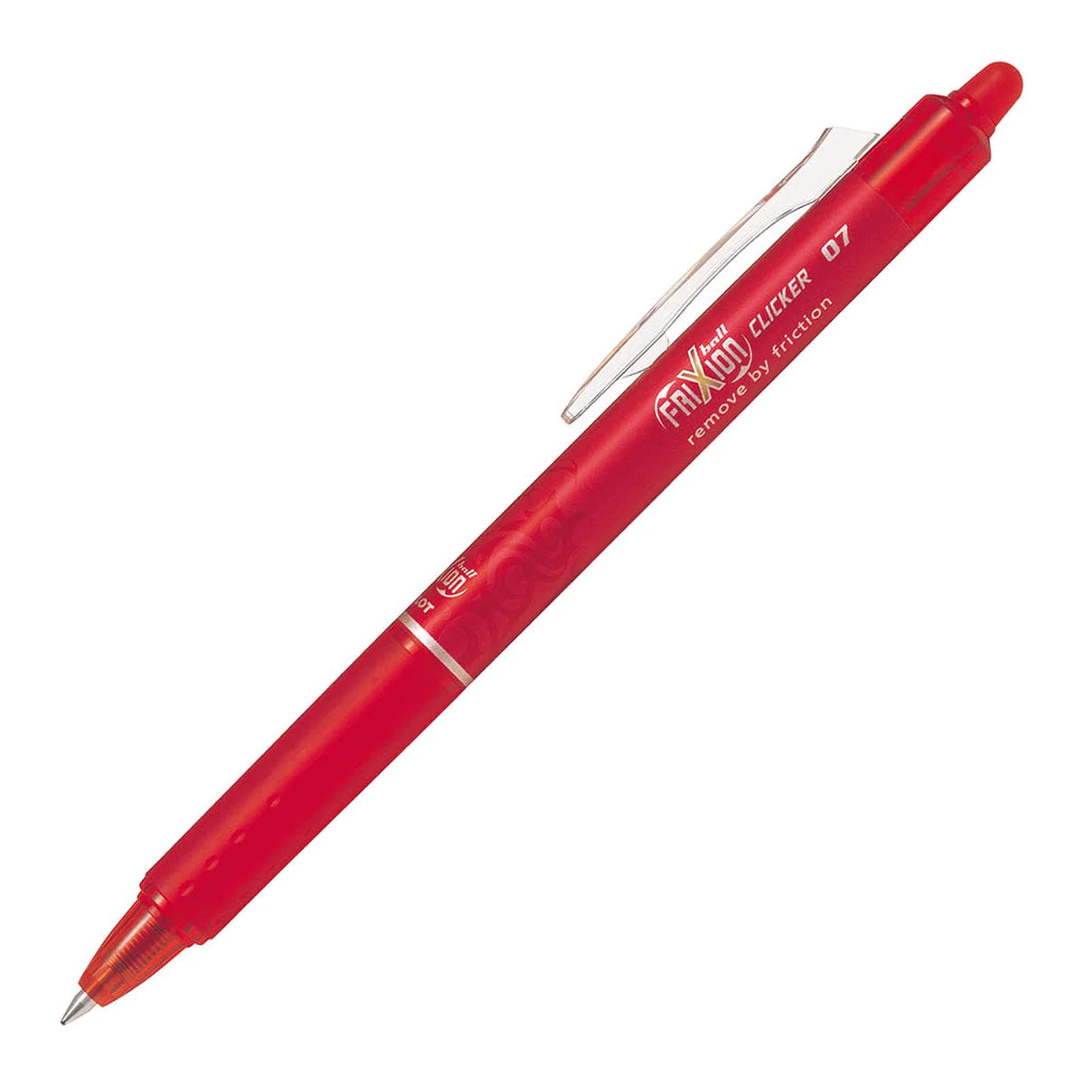 Pilot Frixion Clicker 0.7 Erasable Roller Gel Pen Red