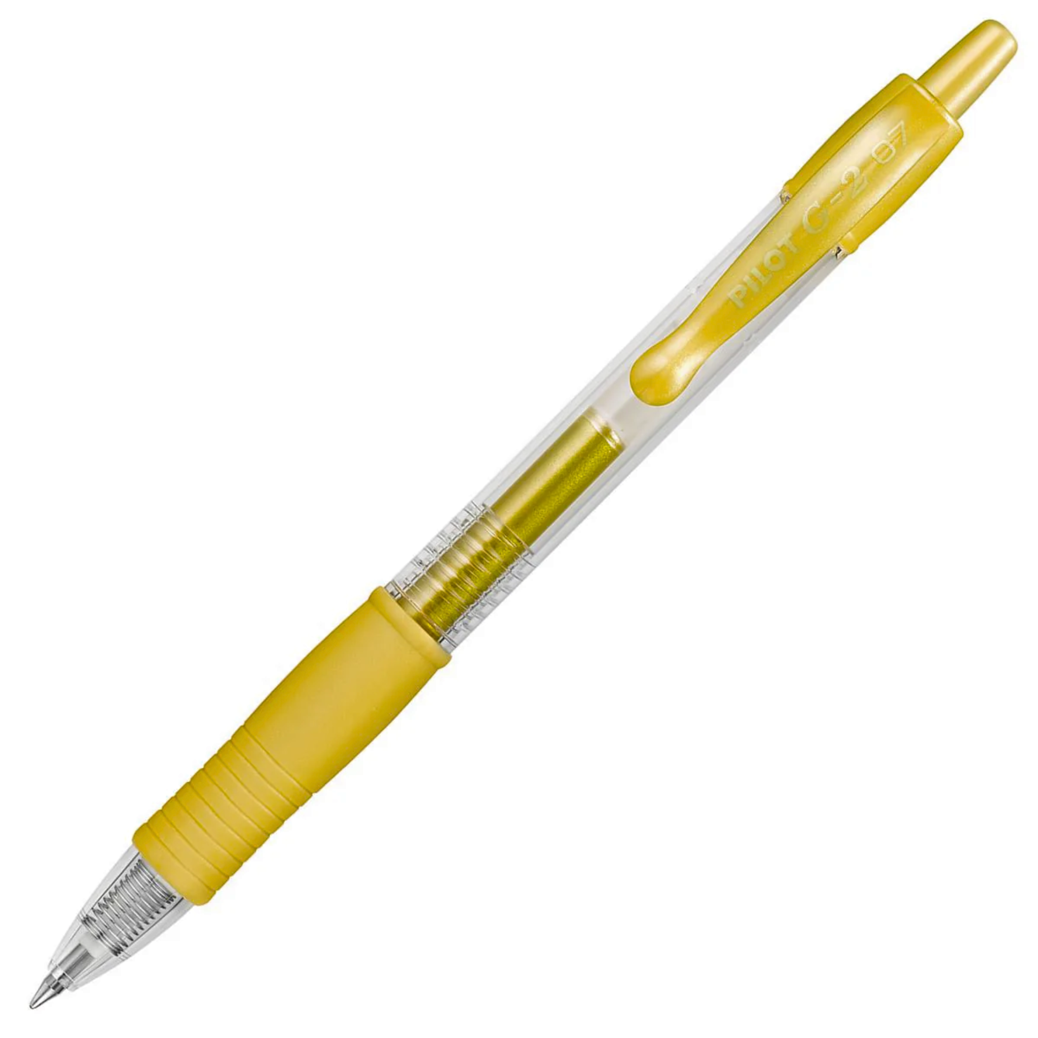 Pilot G2 0.7 Golden Gel Pen (Pack of 12 Pcs) | PenWorld