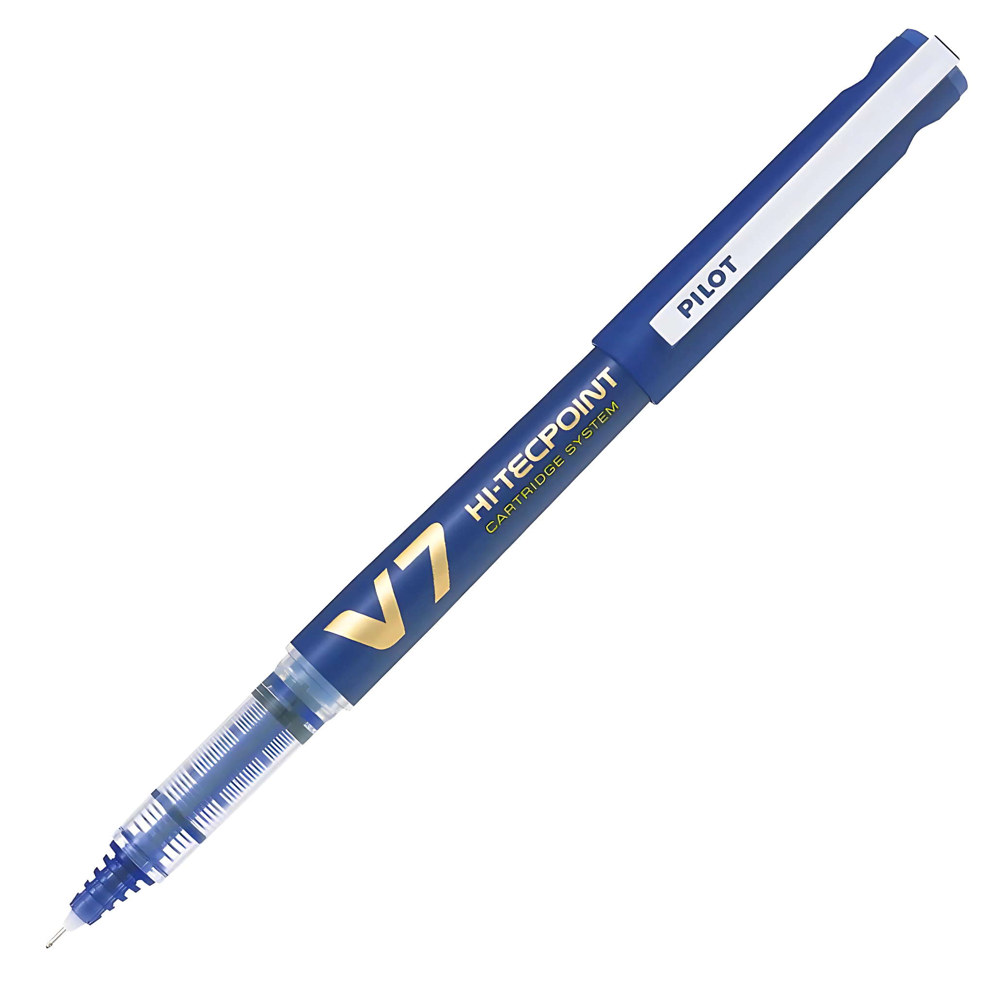 Pilot Hi-Tecpoint V7 Refillable Liquid Ink Rollerball Pen Blue