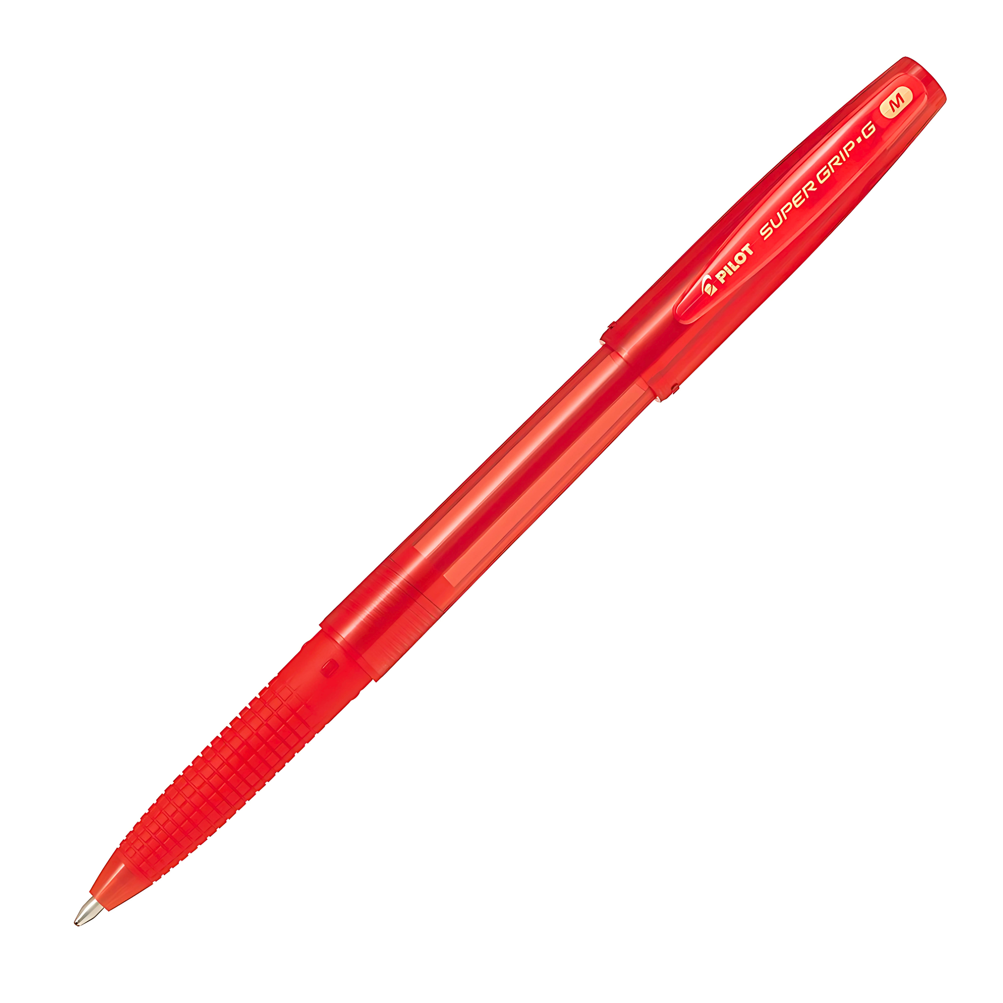 Pilot Super Grip G Cap Ballpoint Pen Red