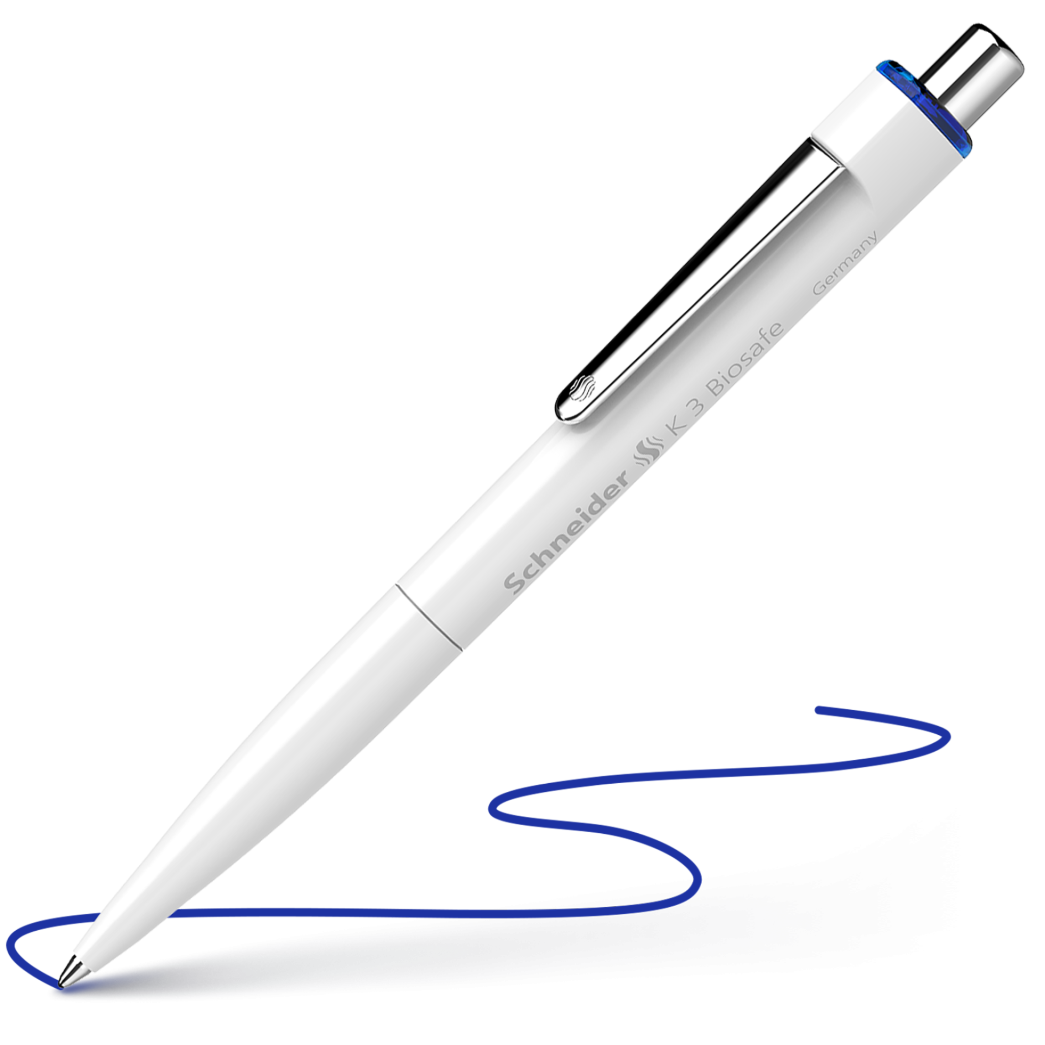 Schneider K3 Biosafe Ballpoint Pen Blue