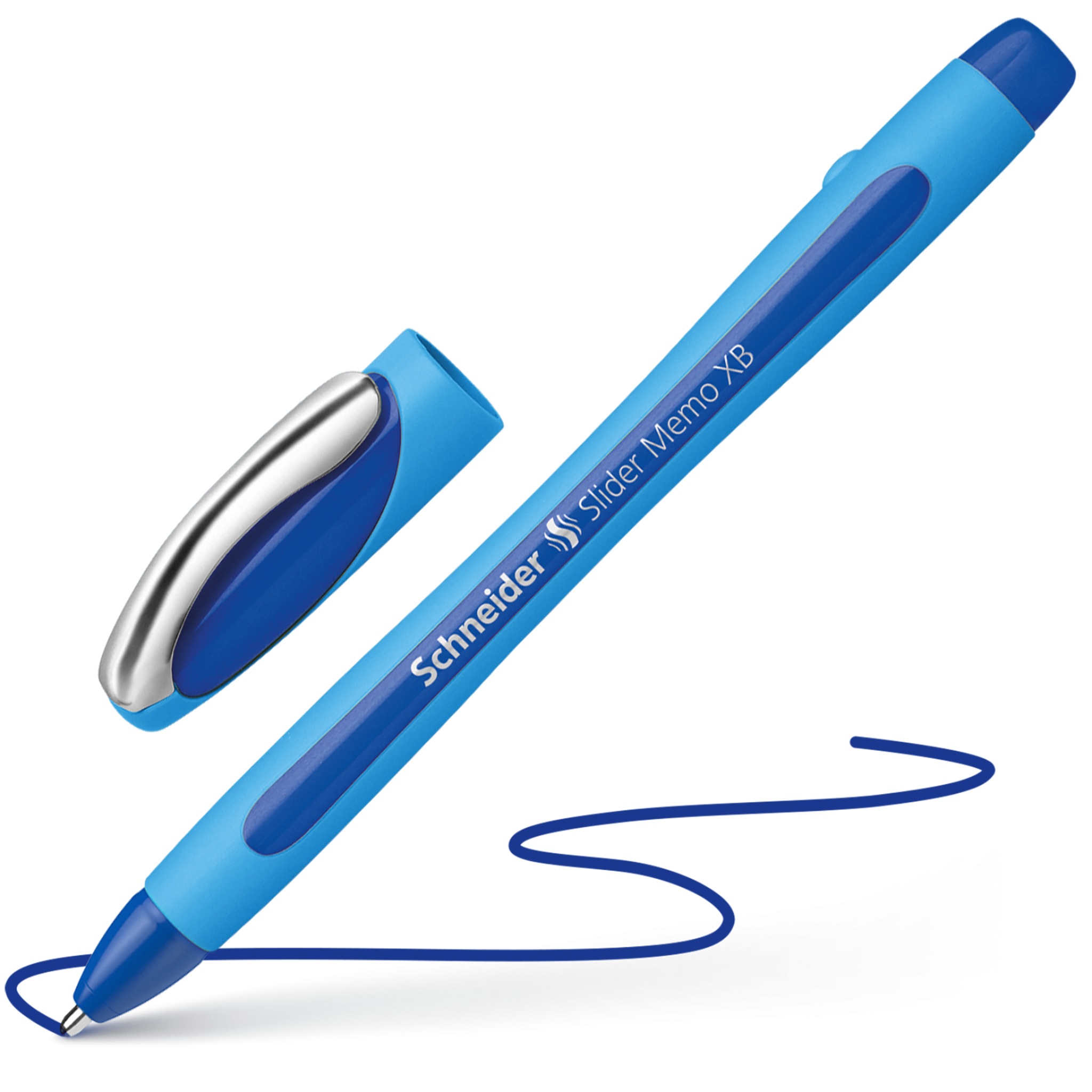 Schneider Slider Memo Ballpoint Pen Blue