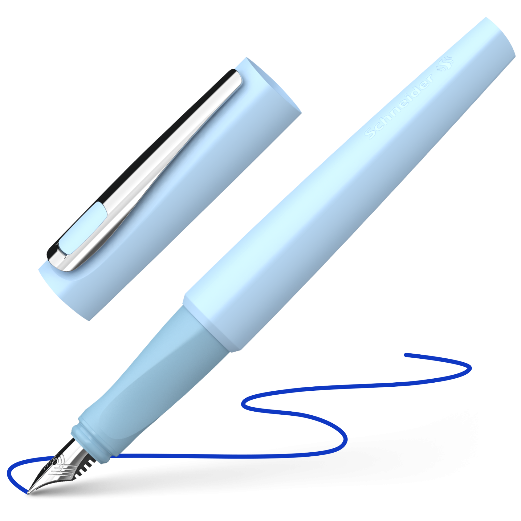 Schneider Tomo Fountain Pen Ice Blue