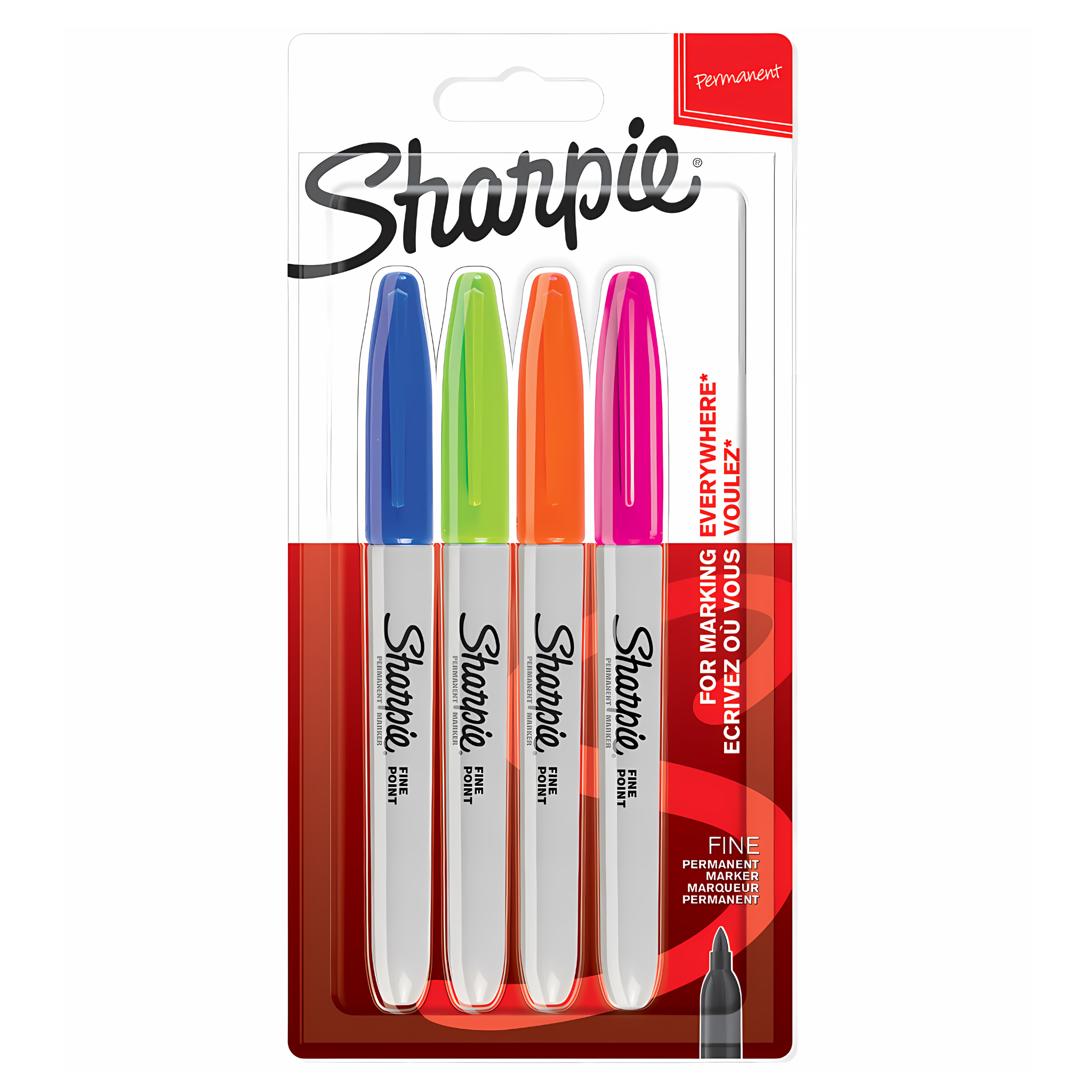 Sharpie Fun Colour Marker Pack of 4