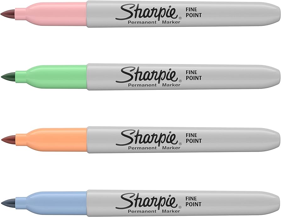 Sharpie Permanent Marker - Pastel Colors