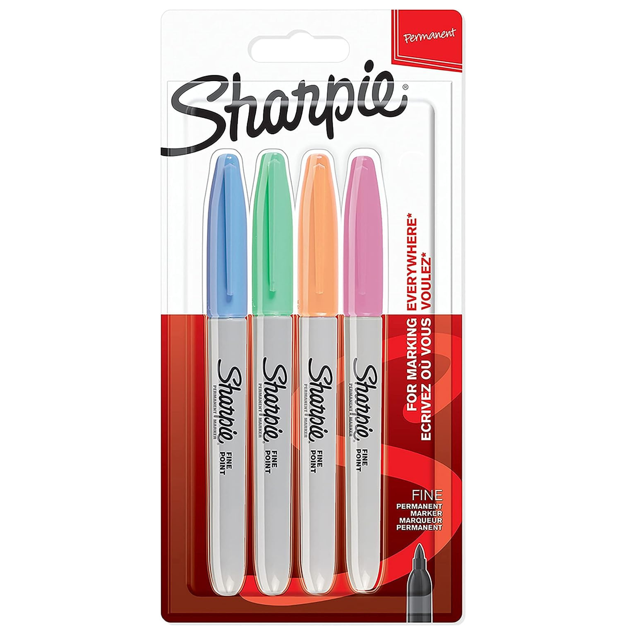 Sharpie Color Parang Sharpie Permanent Marker - Pastel Colors