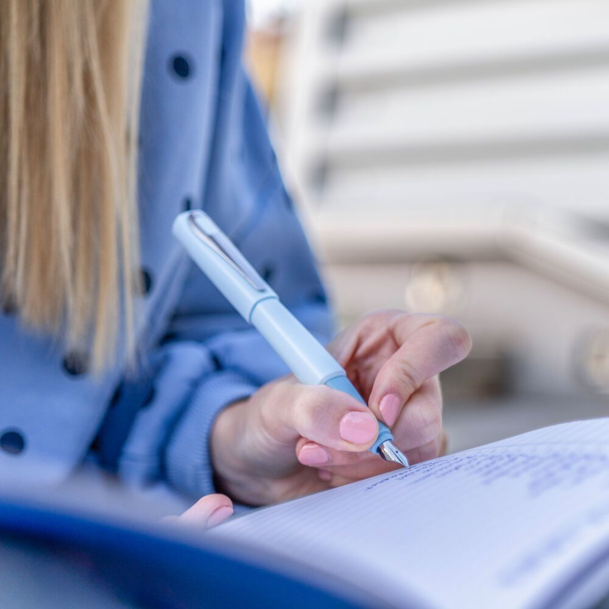 Schneider Tomo Fountain Pen Ice Blue